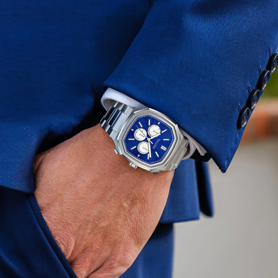 VOLT BLUE CHRONO AUTOMATIC - Image 3